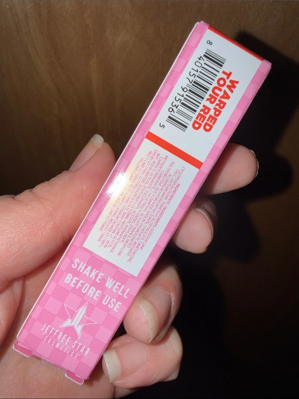 Warped tour red Velour Liquid Lipstick